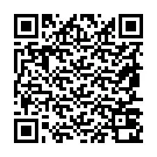 QR kód a telefonszámhoz +19857020921