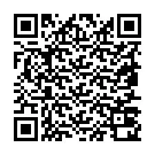 Kode QR untuk nomor Telepon +19857020988