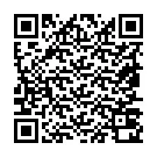 QR Code pour le numéro de téléphone +19857020999