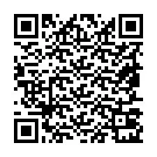 Código QR para número de teléfono +19857021029