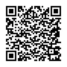 QR kód a telefonszámhoz +19857021078