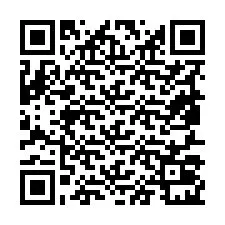 QR-код для номера телефона +19857021109