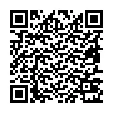 QR-code voor telefoonnummer +19857021143