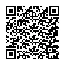 QR код за телефонен номер +19857021154