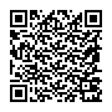 Código QR para número de teléfono +19857021161