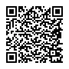 QR-код для номера телефона +19857021266