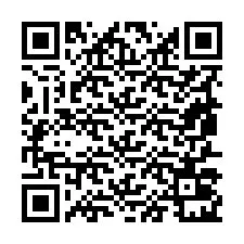 QR Code pour le numéro de téléphone +19857021555