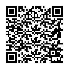 QR-Code für Telefonnummer +19857021641