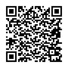 Codice QR per il numero di telefono +19857021657