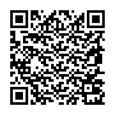 QR Code pour le numéro de téléphone +19857021740