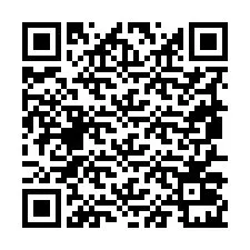 Codice QR per il numero di telefono +19857021754