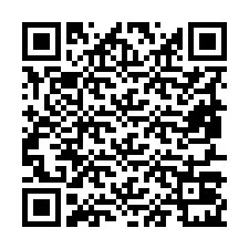 Codice QR per il numero di telefono +19857021807