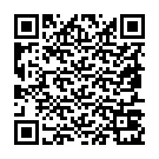 Código QR para número de teléfono +19857021808