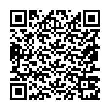 QR-код для номера телефона +19857021859