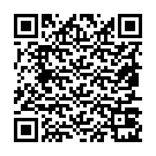 QR код за телефонен номер +19857021889