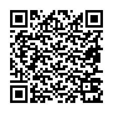 QR-kood telefoninumbri jaoks +19857021927