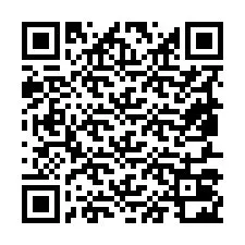 QR Code pour le numéro de téléphone +19857022009