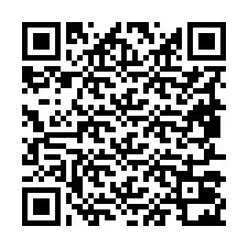 QR-Code für Telefonnummer +19857022022