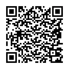 Código QR para número de teléfono +19857022056