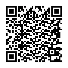 QR-Code für Telefonnummer +19857022072