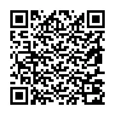 QR-код для номера телефона +19857022101