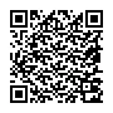 Codice QR per il numero di telefono +19857022119