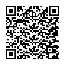 QR-код для номера телефона +19857022188