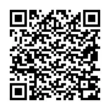 QR kód a telefonszámhoz +19857022225