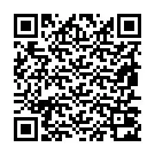 QR Code pour le numéro de téléphone +19857022255