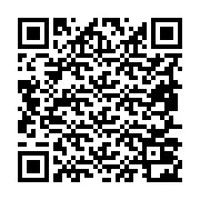 Codice QR per il numero di telefono +19857022323