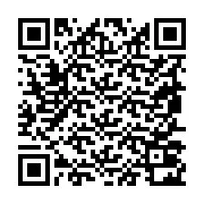 Código QR para número de telefone +19857022364