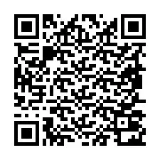 Codice QR per il numero di telefono +19857022366