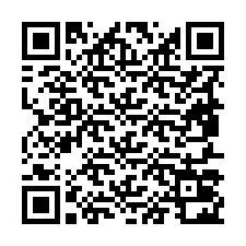 Codice QR per il numero di telefono +19857022402