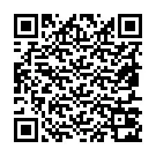 QR-koodi puhelinnumerolle +19857022409