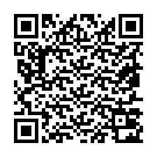 QR-код для номера телефона +19857022419