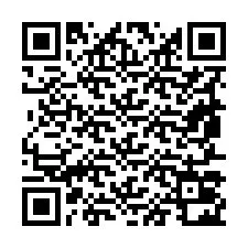 QR kód a telefonszámhoz +19857022425