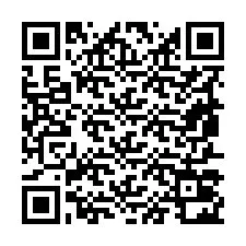 QR-код для номера телефона +19857022455