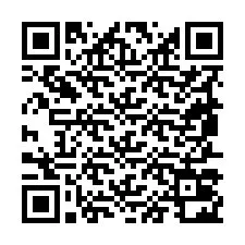 QR-код для номера телефона +19857022464