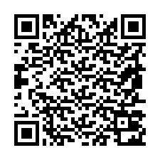 Código QR para número de teléfono +19857022471