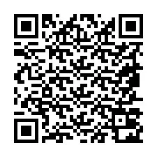 QR Code pour le numéro de téléphone +19857022478