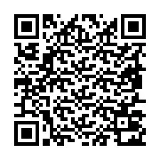 Código QR para número de teléfono +19857022546