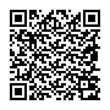 QR-код для номера телефона +19857022634