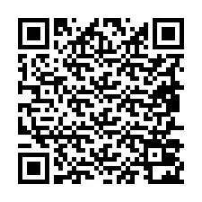 Código QR para número de telefone +19857022656