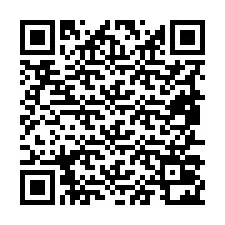 QR kód a telefonszámhoz +19857022663