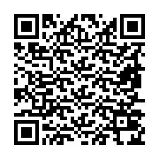 Código QR para número de telefone +19857024697