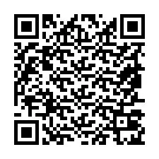 Kod QR dla numeru telefonu +19857025079