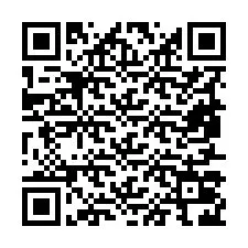 Codice QR per il numero di telefono +19857026487