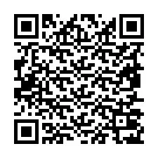 QR-Code für Telefonnummer +19857027282