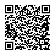 QR Code pour le numéro de téléphone +19857027753