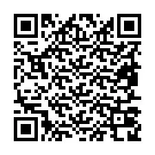 QR код за телефонен номер +19857028023